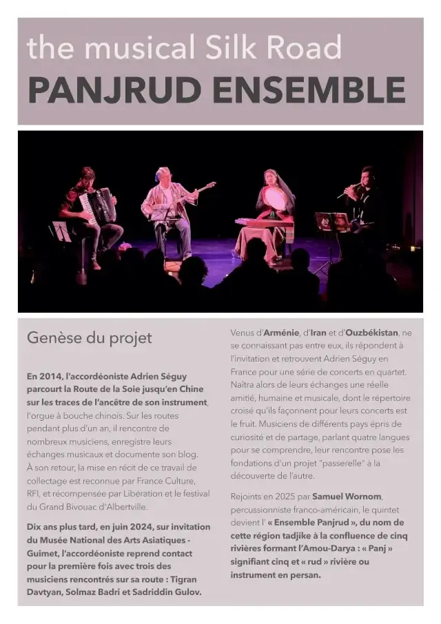Dossier de Presse Panjrud Ensemble